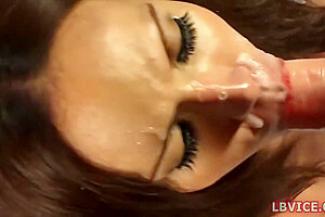 Guy Spits On Ladyboy Face During The Blowjob 6 Min