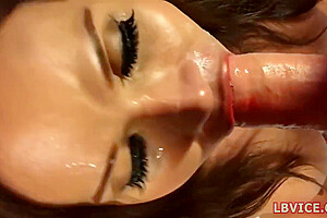 Guy Spits On Ladyboy Face During The Blowjob 6 Min
