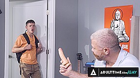 HETEROFLEXIBLE - Twink Stepson Dylan Hayes Accepts Dick From Stepdad So He Stops Jizzing Everywhere!