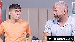 HETEROFLEXIBLE - Twink Stepson Dylan Hayes Accepts Dick From Stepdad So He Stops Jizzing Everywhere!