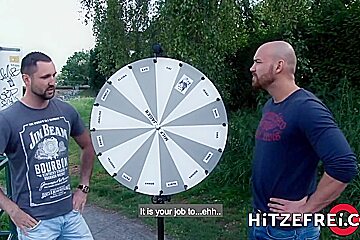 HITZEFREI Tattooed short haired MILF takes a big dick