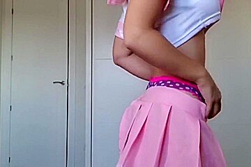 Haciendo Cosplay Marcando My Concha 9 Min
