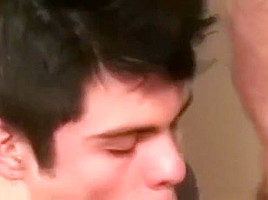 Hairy Grandpa has dirty sex with a cute twink