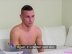 Handsome Dude Has A Nookie At Porn Casting
