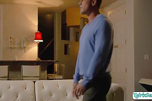 Handsome Dude Lets His Shemale Stepsister Fuck His Ass - Jade Venus
