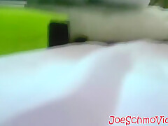 Handsome Dude With Curly Black Hair Jerking Off His Big Cock
