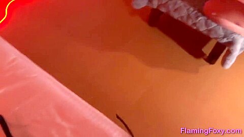 Happy Redhead teen 18+ Was Binding And Spank