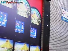 Hawt red summer costume upskirt
