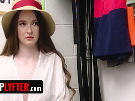 Hazel Moore - Summer Vacation In Jail Or A Quickie With The Loss Prevention Officer Feat