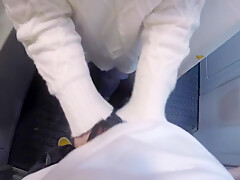 Helloelly - Fast Fuck In The Train With Frivolous Fellow Travel-girl