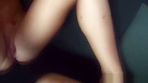 Hitching amateur sucks strangers dick