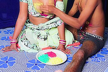 Holi Me Faat Gyi Bhabhi Ki Burr Holi Special - Your Riya