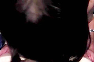 Homemade CD in pov sucking
