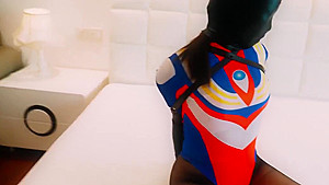 Hooded in armbinder