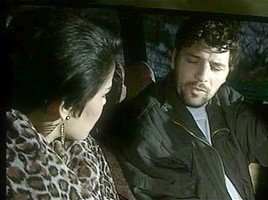 Horny Arabian slut fucked in the car in vintage porno