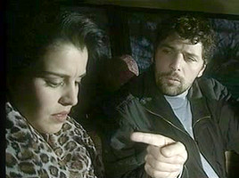 Horny Arabian slut fucked in the car in vintage porno