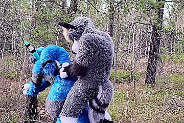 Horny Furries Fuck In The Wild