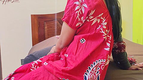 Horny Housewife Brings A Guy And Has Sex On Her Bed When Husband Is At Work