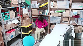 Horny Officer Questioning A teen 18+ Bitch With His Wiener