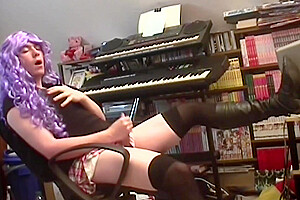 Horny Punk Girl Getting Off