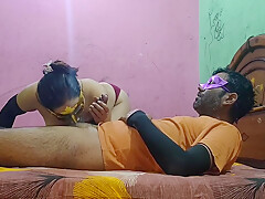 Horny Stepmom Sucks Step sons Dick When Husband Is Not Home With Step Mom And Step son