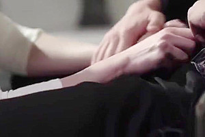 Horny Tgirl boss Natalie Mars hot office sex with coworker