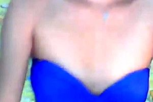 Horny asian tranny jerking infront of you