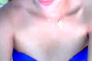 Horny asian tranny jerking infront of you