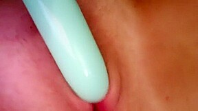 Horny slut with a swollen clit
