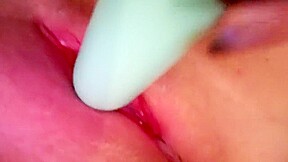 Horny slut with a swollen clit