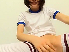 Hot Asian babe Haruki Karen in raunchy solo sex action