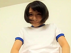 Hot Asian babe Haruki Karen in raunchy solo sex action