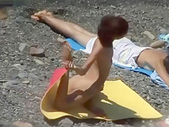 Hot Babes on Nudist Beach