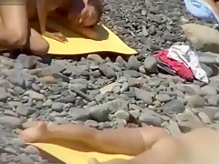 Hot Babes on Nudist Beach