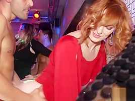 Hot Euro chicks in public have no shame in fucking outside
