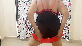 Hot Indian Bhabhi Wearing Naughty Clothes And Seducing Her Neighbour