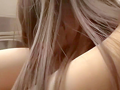Hot Japanese teen 18+ Fucked While Tied Fantasy In Kitchen