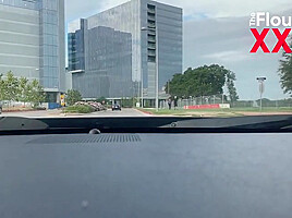Hot Latina and Hispanic guy Car Fucking