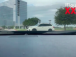 Hot Latina and Hispanic guy Car Fucking