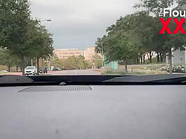 Hot Latina and Hispanic guy Car Fucking