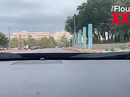 Hot Latina and Hispanic guy Car Fucking