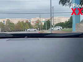 Hot Latina and Hispanic guy Car Fucking