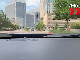 Hot Latina and Hispanic guy Car Fucking