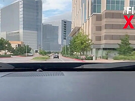 Hot Latina and Hispanic guy Car Fucking