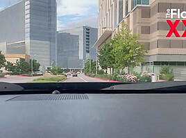 Hot Latina and Hispanic guy Car Fucking