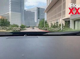Hot Latina and Hispanic guy Car Fucking