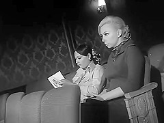 Hot Lesbian Girls Practicing Striptease