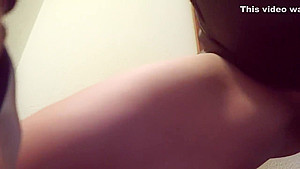 Hot MILF with cute tits masturbates while on holiday in the caribbean