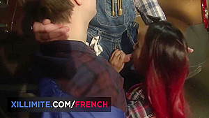Hot Threesome In The Garage With And Shirin - Shirinna Nouna