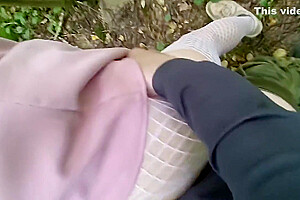 Hot Trans Girl Enjoys Being Fucked In The Woods